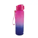 Sticla apa 700 ml, plastic, PINK GRADIENT, 25.10x6.9 cm - S-COOL 2