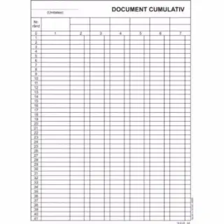 Document cumulativ A4 vertical