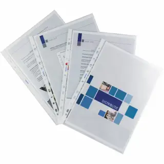 Folie de protectie A4 Noki 55 microni, 25 bucati/set