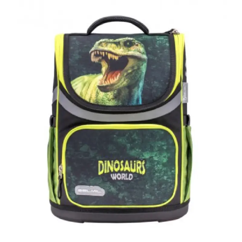 Ghiozdan neechipat mini, Dinosaur World, 36x26x16 cm