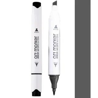 Markere Artisti Baoke 2vf 6-1mm Ulei Gri Inchis