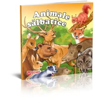 PLIANT-ANIMALE SALBATICE, 12 pagini