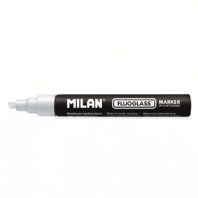 Marker pentru sticla Fluoglass Milan Alb