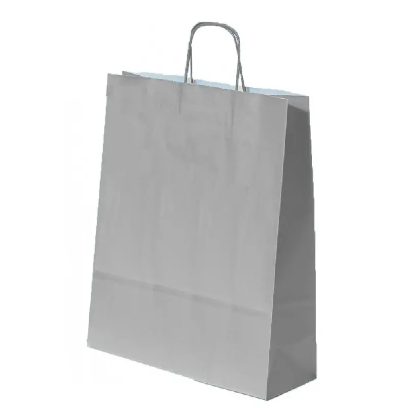 Punga cadou A3, 32x41x12cm, Argintiu