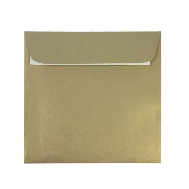 Plic Patrat siliconic DACO 25buc/set, Auriu