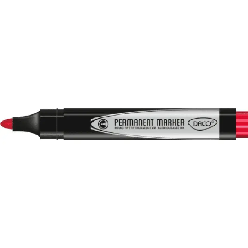Marker Permanent Rosu DACO MK130