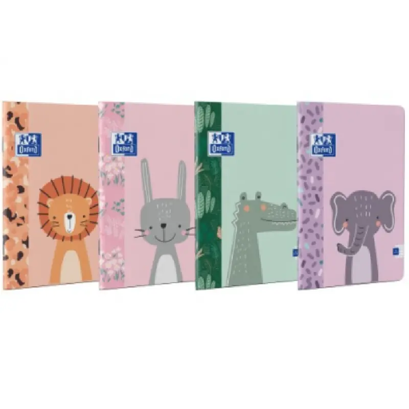 Caiet tip II Oxford, A5, 24 File, Hartie premium 80G/MP, Colturi Rotunjite, MOTIV KIDS