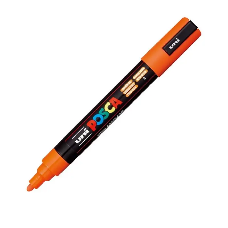 Marker UNI Posca, 1.8-2.5 mm,PORTOCALIU