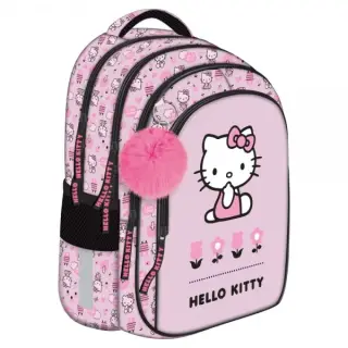 Ghiozdan St.Majewski Hello Kitty, 40cm, 4 compartimente