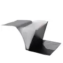 Mapa Strigo PP, A4, 13 compartimente, inchidere cu elastic, clips metalic, gri SF052 2