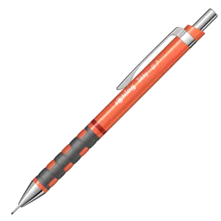 Creion mecanic Rotring Tikky, 0.7 mm, corp portocaliu