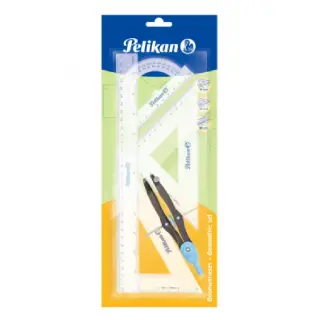 Set geometrie, 5 piese, Pelikan