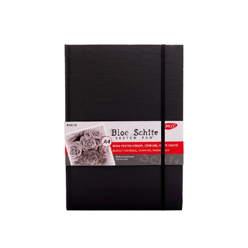 Bloc A4 Schite 110g, 80 file, Daco, BD4118