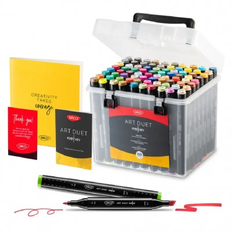 Marker Grafic set 80 Art duet