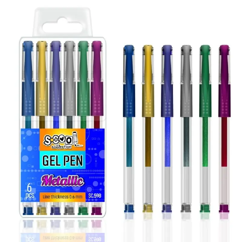 Pix Cu Gel, Metalic - 6/set S-COOL