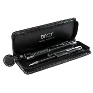 SET Pix si Stilou metalic Negru DACO SE229N