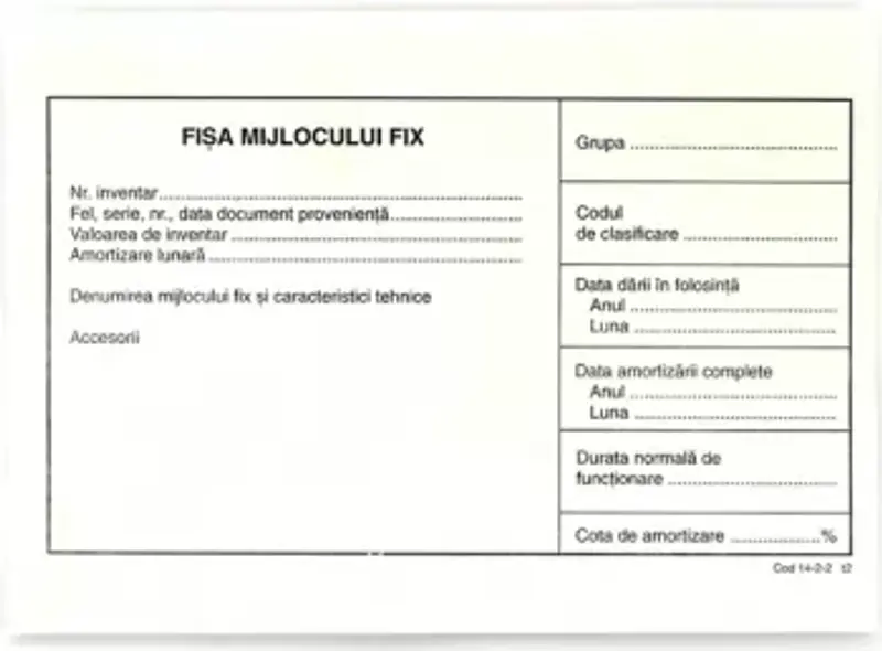 Fisa mijloc fix format A5 set/100 ( Dany Cris )