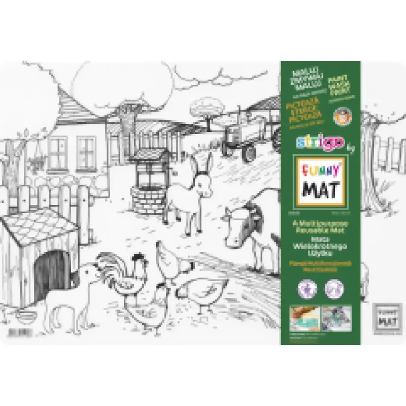 Plansa Funny Mat reutilizabila - Viata de ferma