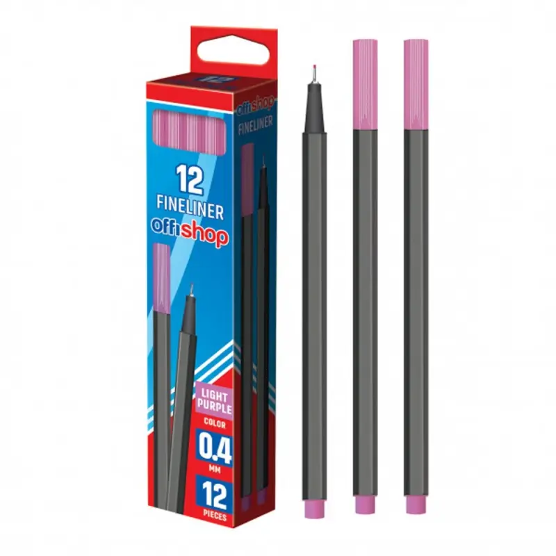 Fineliner mov, 0.4mm- OFFISHOP