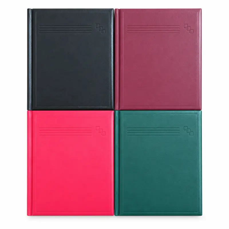 Agenda A5 nedatata, clasica diverse culori - 192 file