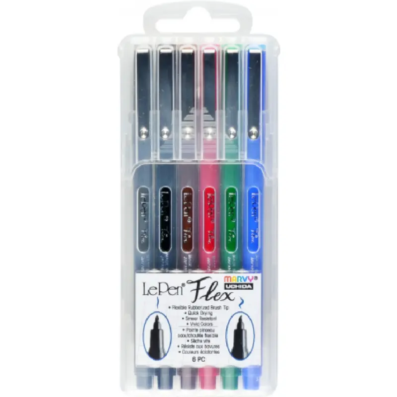 Set 6 Pix liner grafic Le Pen Flex
