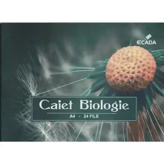 Caiet Biologie A4 24 file orizontal
