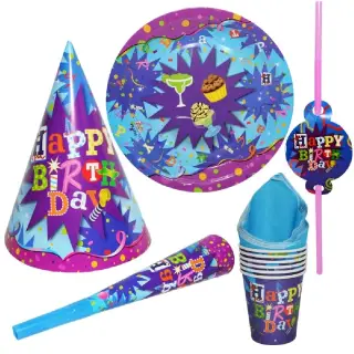 Accesorii Party, Din Carton, 36 Buc/Set