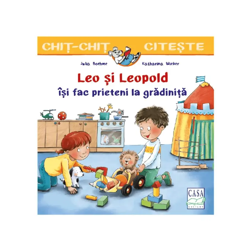 Leo și Leopold își fac prieteni la grădiniță