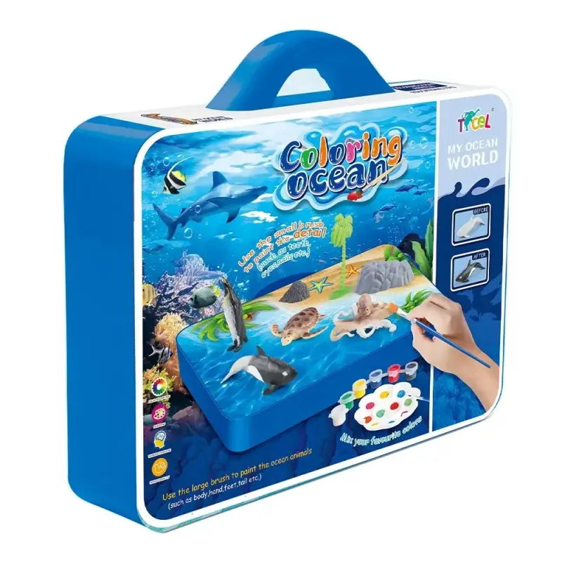 Set creativ pictura, Animale marine
