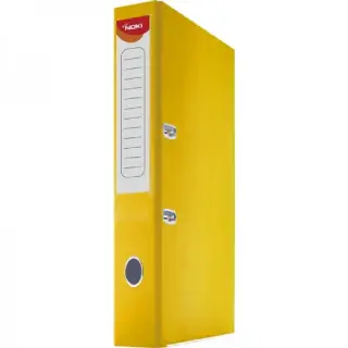 Biblioraft plastifiat 50 mm NOKI Galben