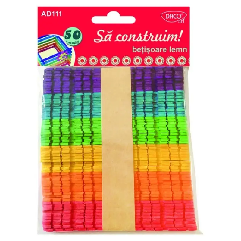 Accesorii craft - AD111 betisoare lemn sa constrium DACO