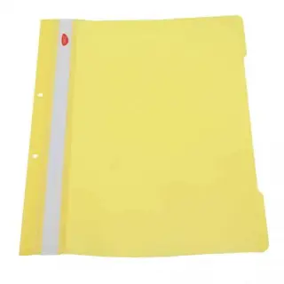 Dosar plastic cu sina metalica Galben