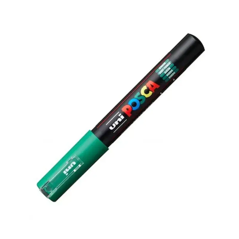 Marker UNI PC-1M Posca, 0.7 mm Verde