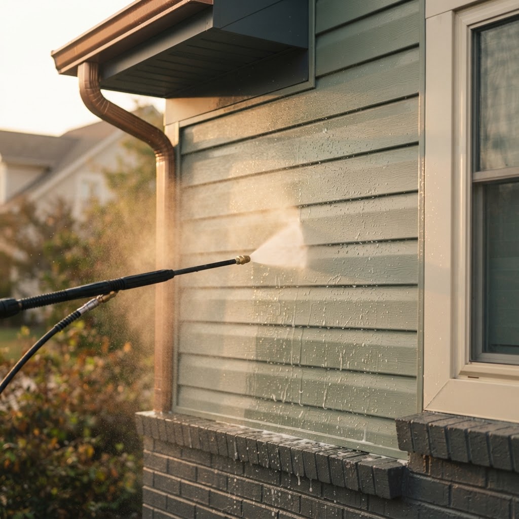Soft Washing Instead of Pressure Washing