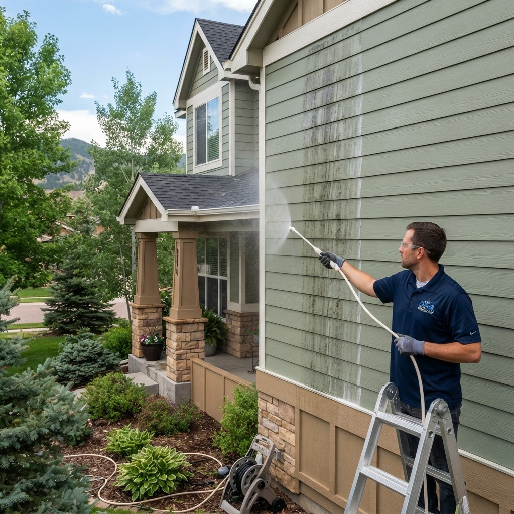 Can House Washing Remove Black Streaks and Mildew?