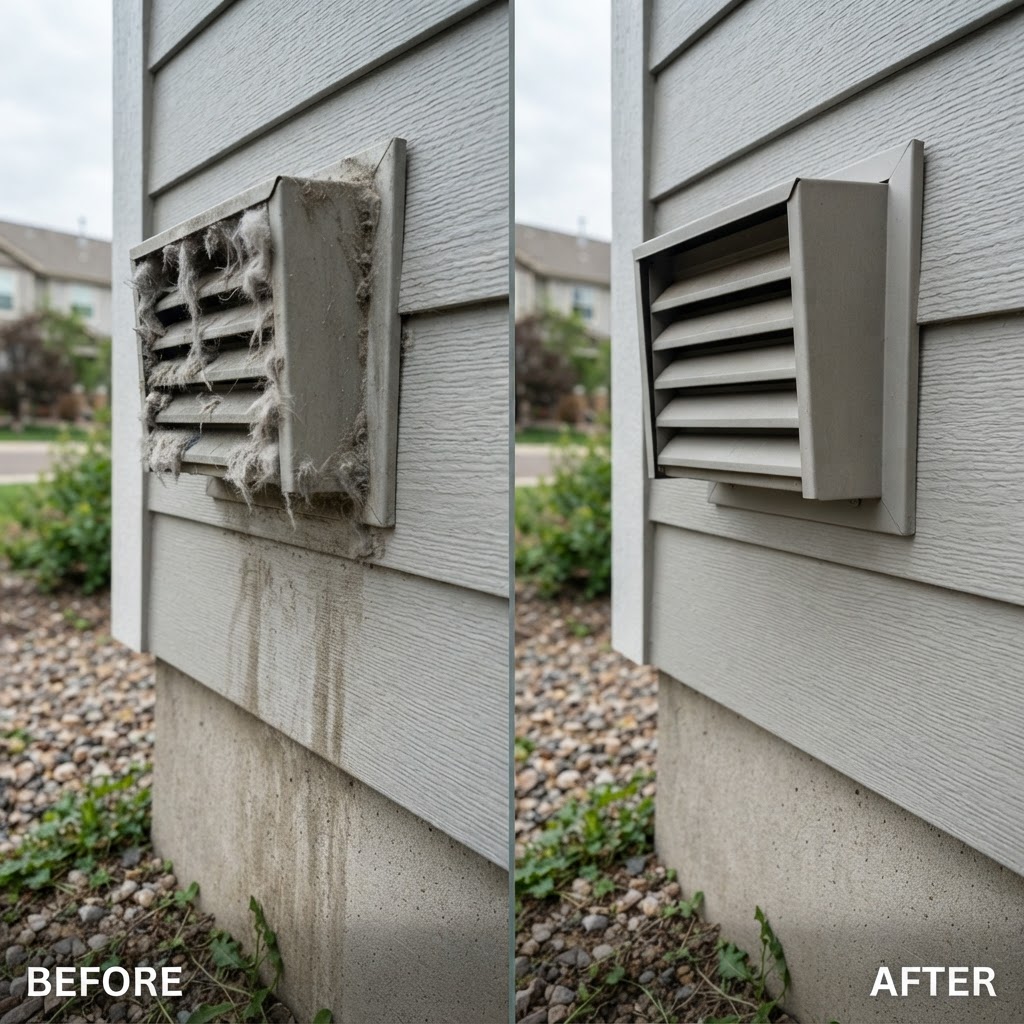Dryer Vent Cleaning in Denver, CO by Drift Exteriors