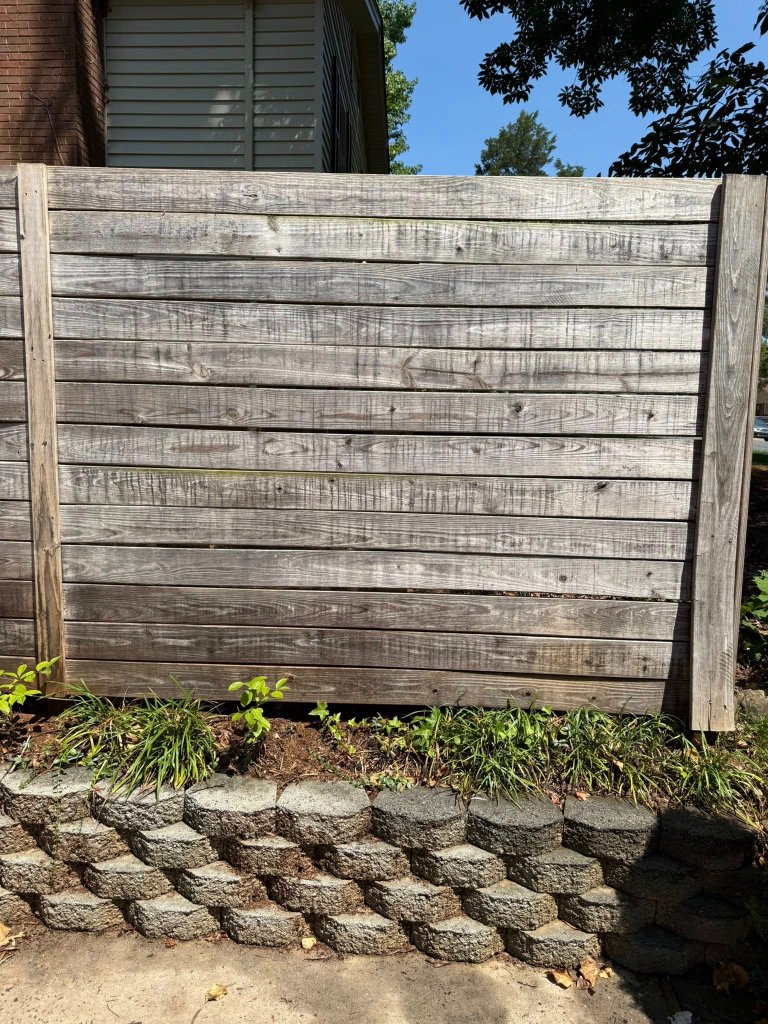 Before — Fence Restoration in Littleton