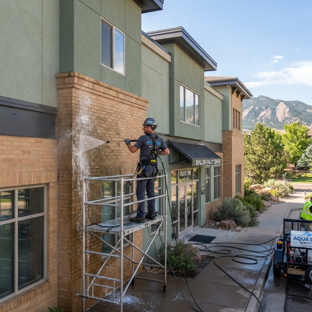 Is Commercial Exterior Cleaning Safe for My Building?