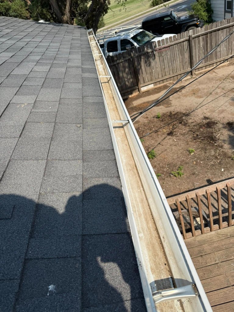 After — Gutter Cleaning in Thornton
