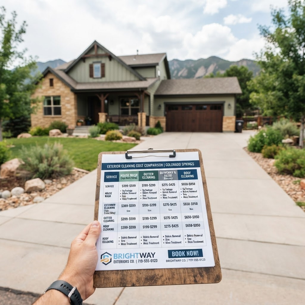 How Much Does Exterior Cleaning Cost in Colorado?