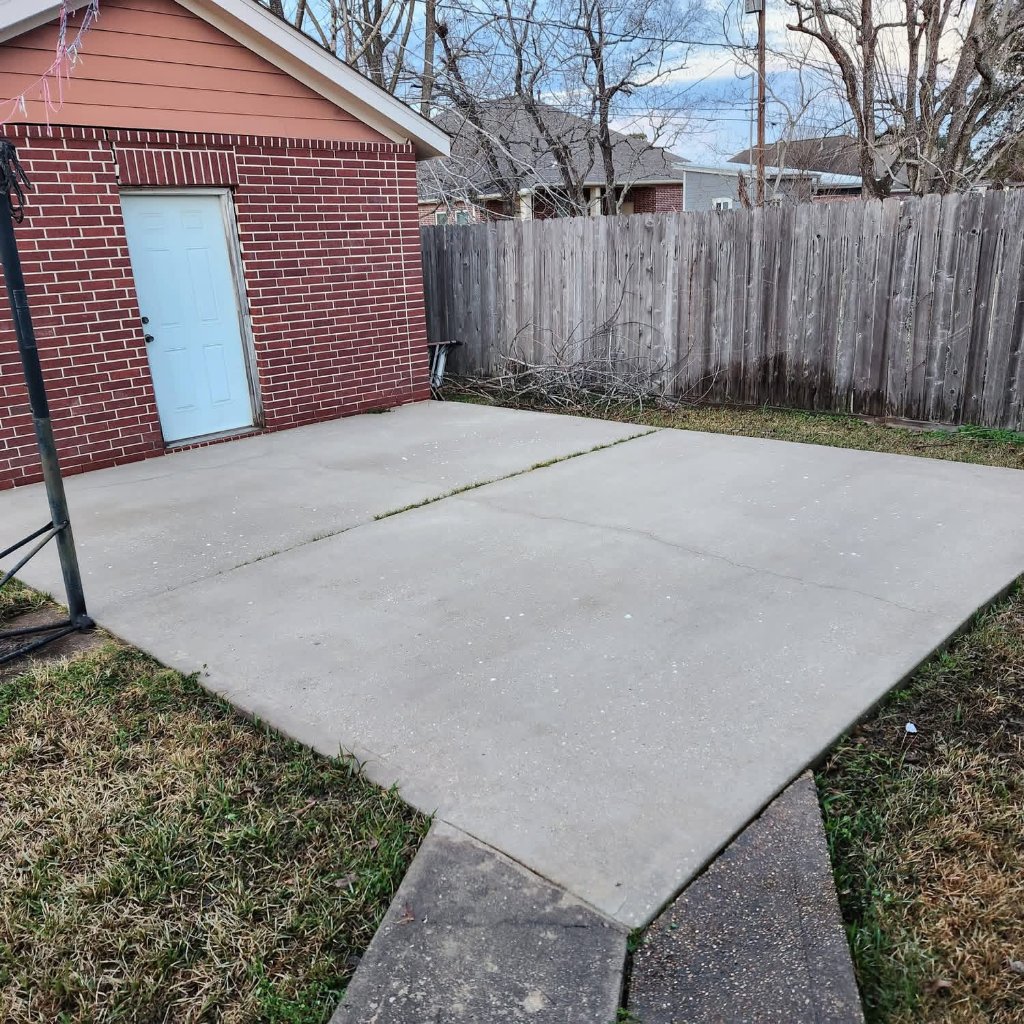 After — Concrete Cleaning in Golden