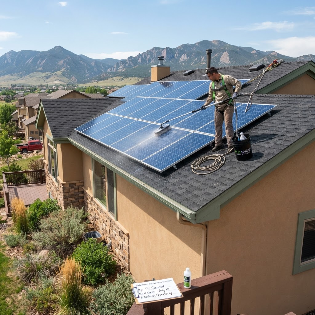 How Often Should Solar Panels Be Cleaned?