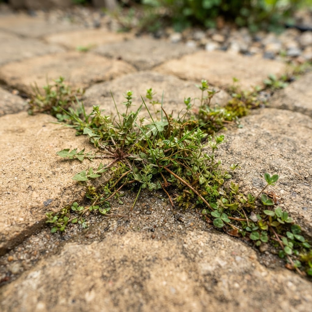 Why Are Weeds Growing Between My Pavers?