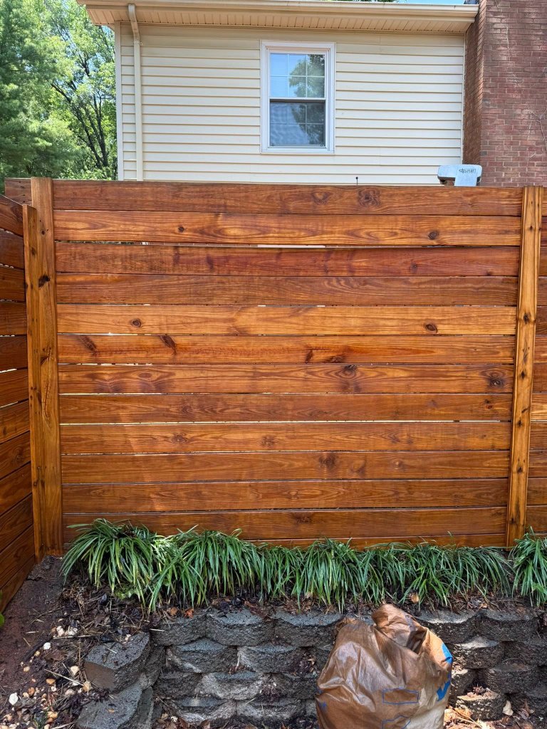 After — Fence Restoration in Littleton