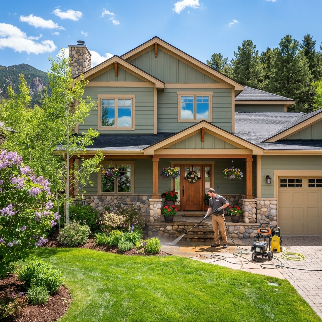 What's the Best Time of Year to Wash a House in Colorado?