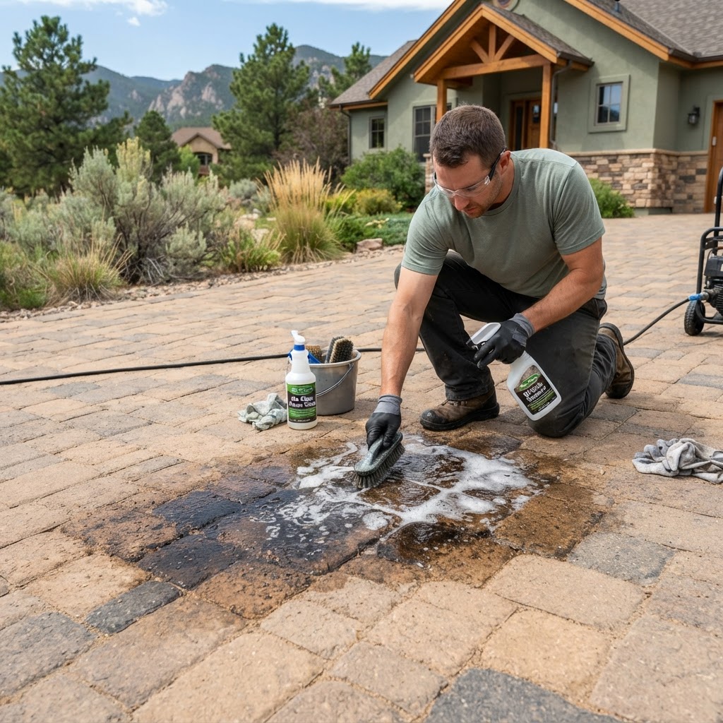 Can Oil Stains Be Removed From Pavers?