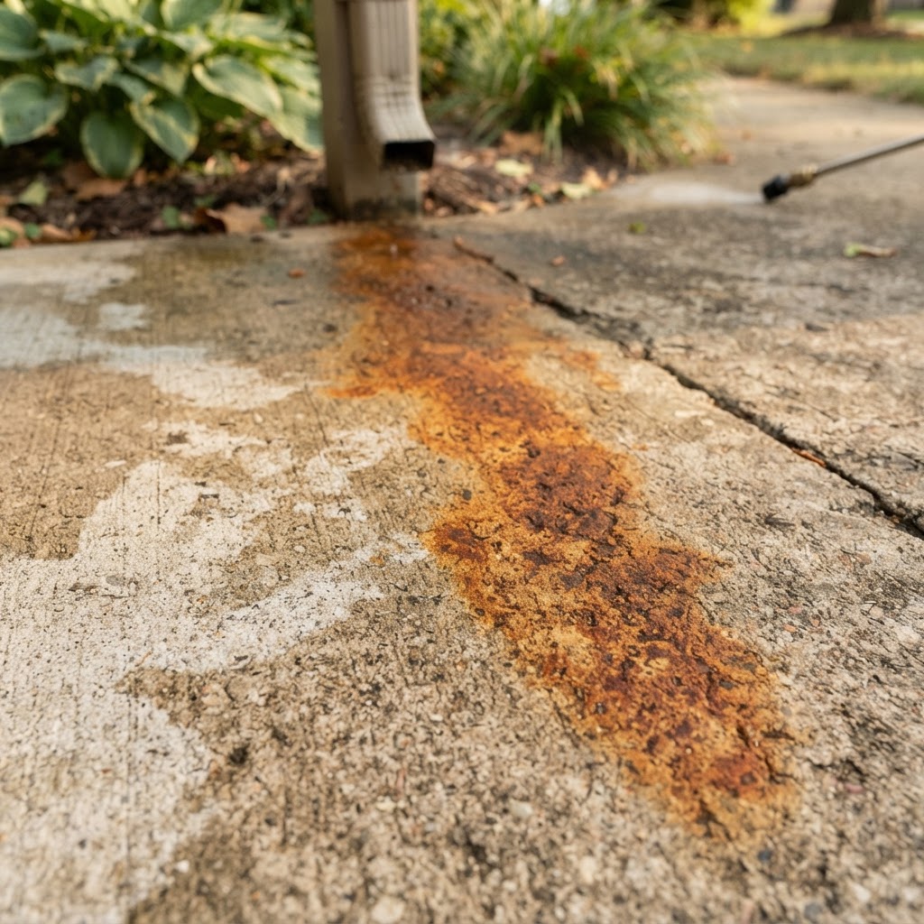 Will Concrete Cleaning Remove Rust Stains?