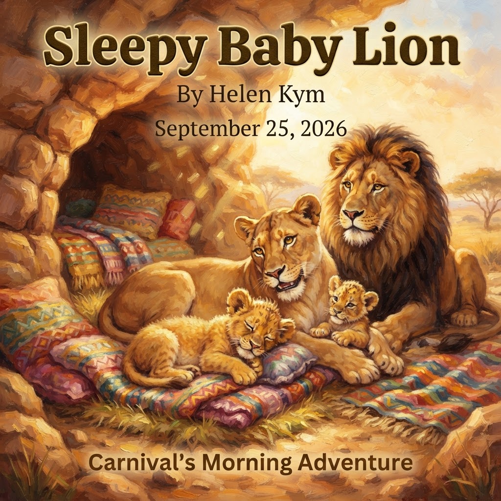 Sleepy Baby Lion