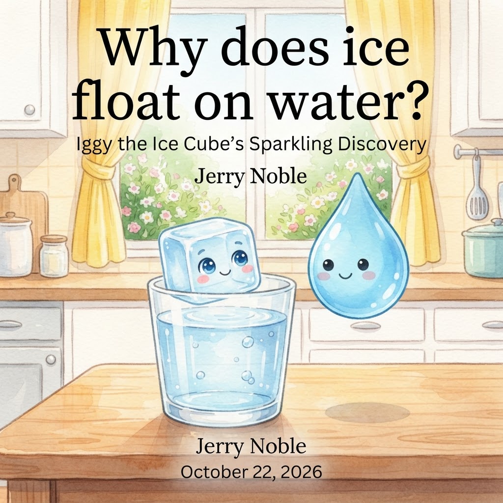 Why does ice float on water?