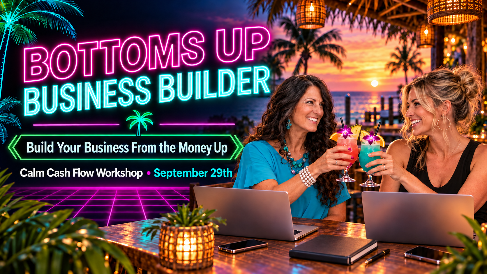 Lisa Drennon teaching Calm Cash Flow